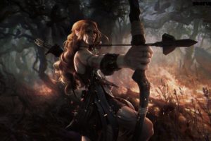 archers, Fantasy art
