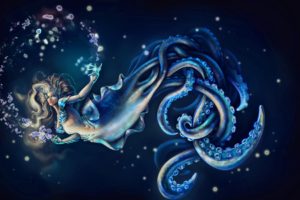 mermaids, Fantasy art, Artwork