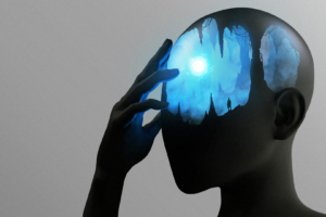 head, Hands on head, Fantasy art, Artwork, Silhouette, Cave, Simple background