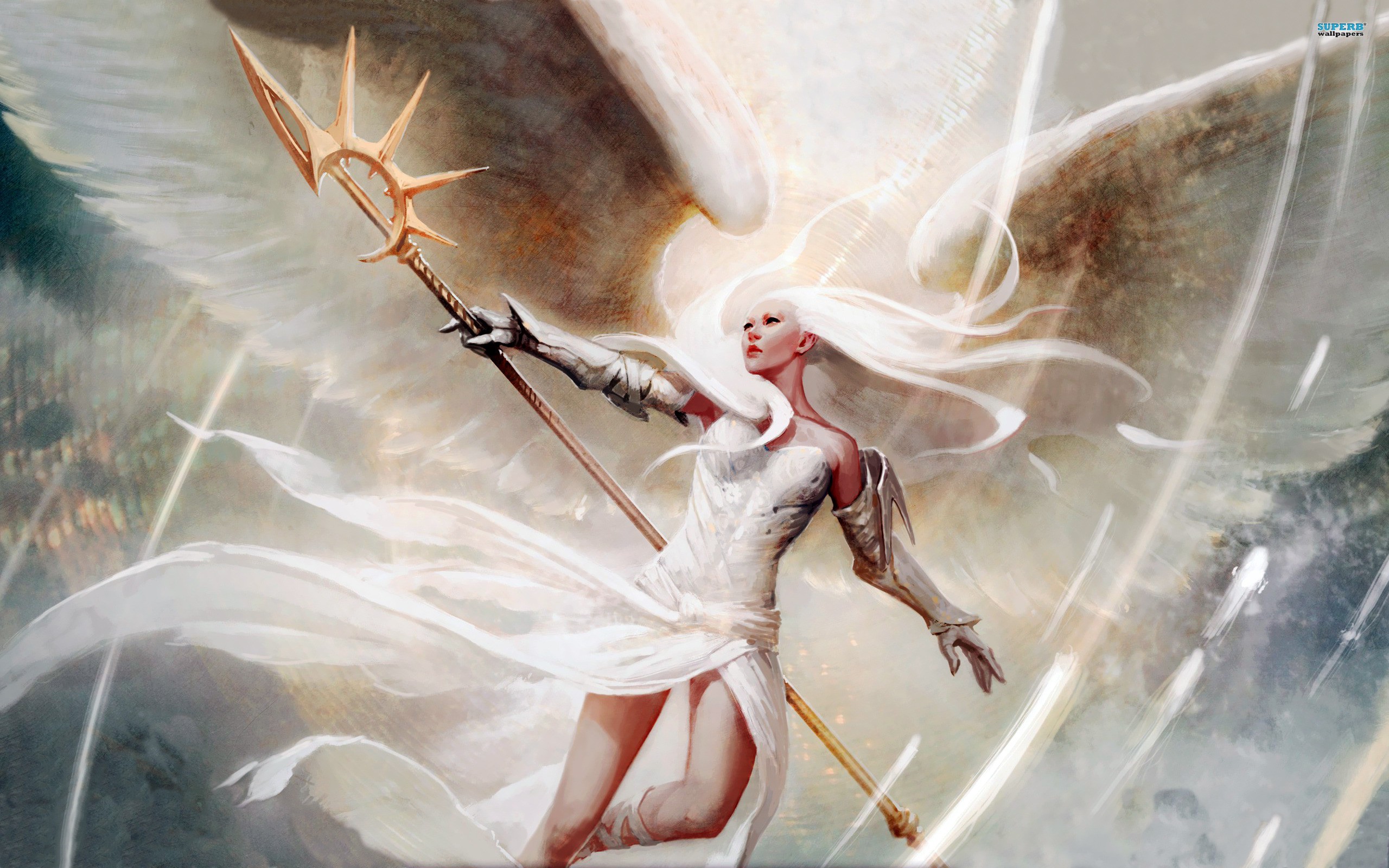 fantasy art, Angel Wallpaper