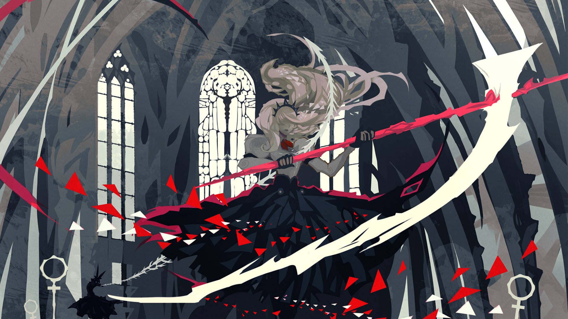 digital art, Fantasy art, Scythe, Queen Wallpaper