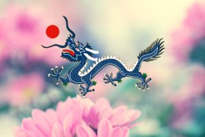 flowers, Dragon