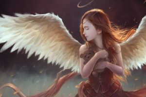 angel, Fantasy art, Artwork