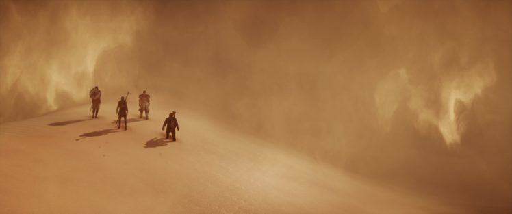 fantasy art, Sand, Dune, Desert HD Wallpaper Desktop Background