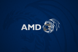 AMD, Blue, Dragon