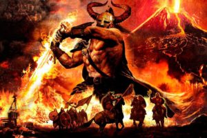 warrior, Amon Amarth, Melodic death metal, Vikings, Battle, Fantasy Battle, Digital art, Fantasy art, Death metal, Viking metal, Viking death metal, Medieval