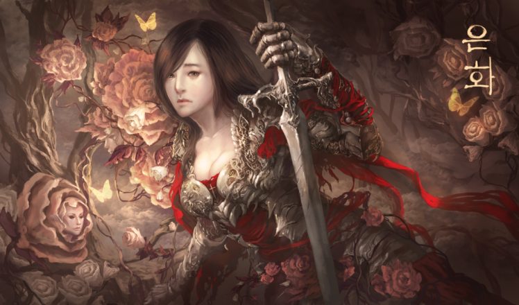 warrior, Fantasy art HD Wallpaper Desktop Background