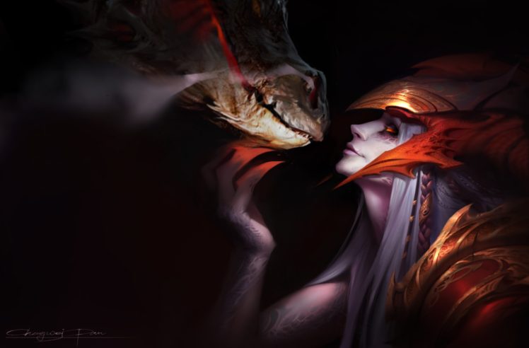 Shyvana  (League of Legends), Dragon, League of Legends HD Wallpaper Desktop Background