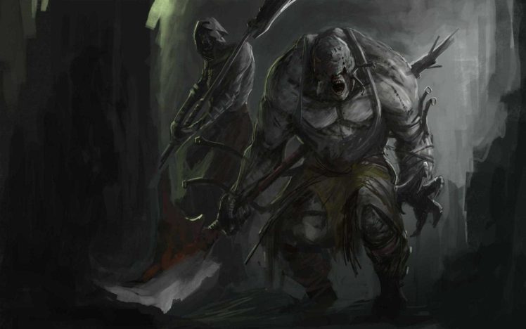 warrior, Fantasy art, Creature, Artwork HD Wallpaper Desktop Background