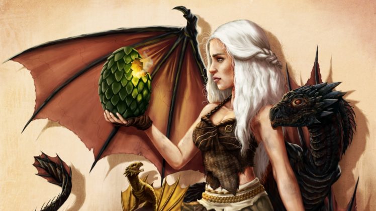 Daenerys Targaryen Mother Dragon Game Of Thrones Wallpapers Hd