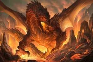 dragon, Digital art, Fantasy art