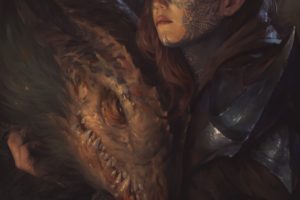fantasy art, Dragon