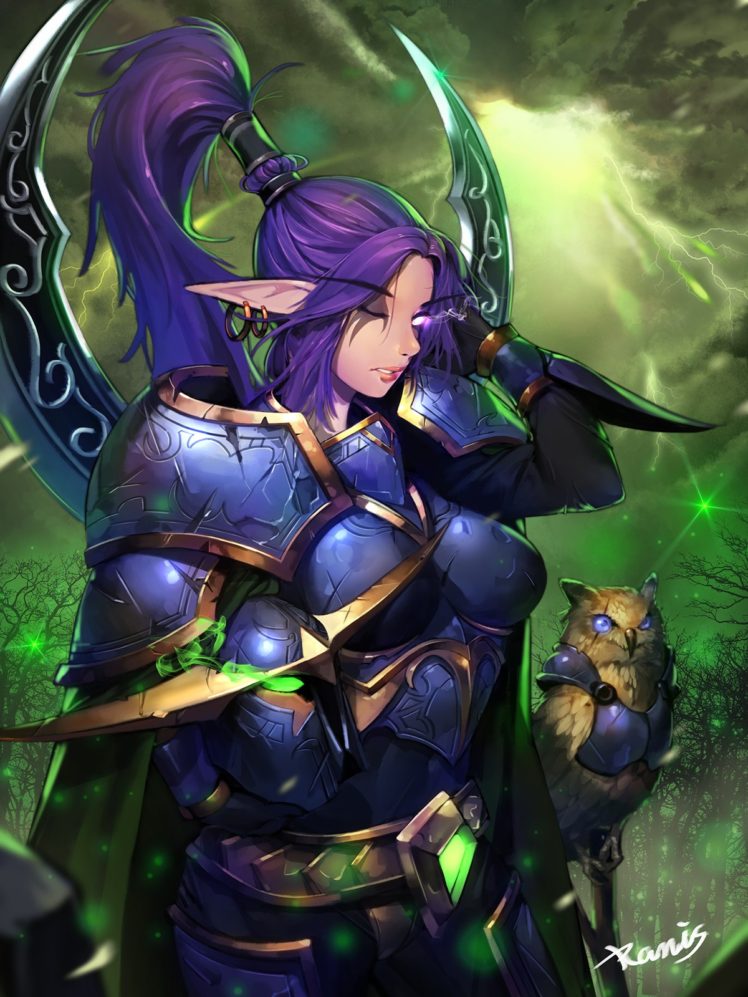 warrior, Fantasy art,  World of Warcraft HD Wallpaper Desktop Background