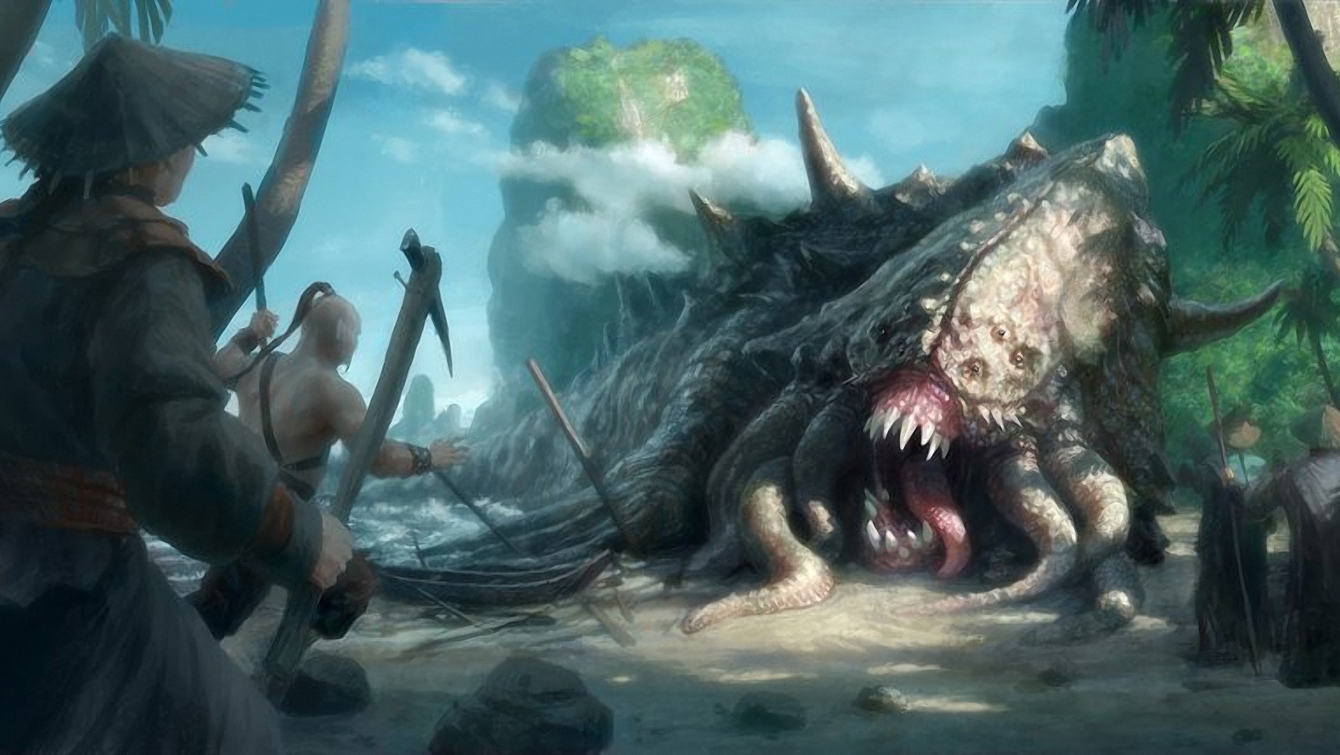 fantasy art, Artwork, Creature Wallpaper
