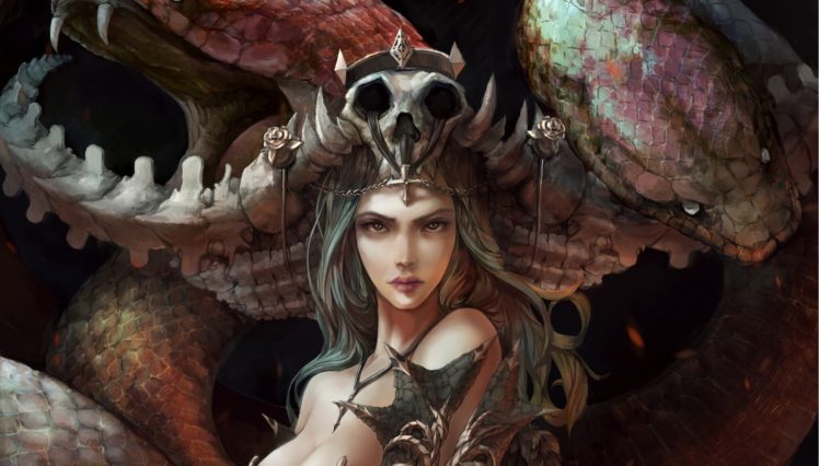 fantasy girl, Fantasy art, Artwork HD Wallpaper Desktop Background