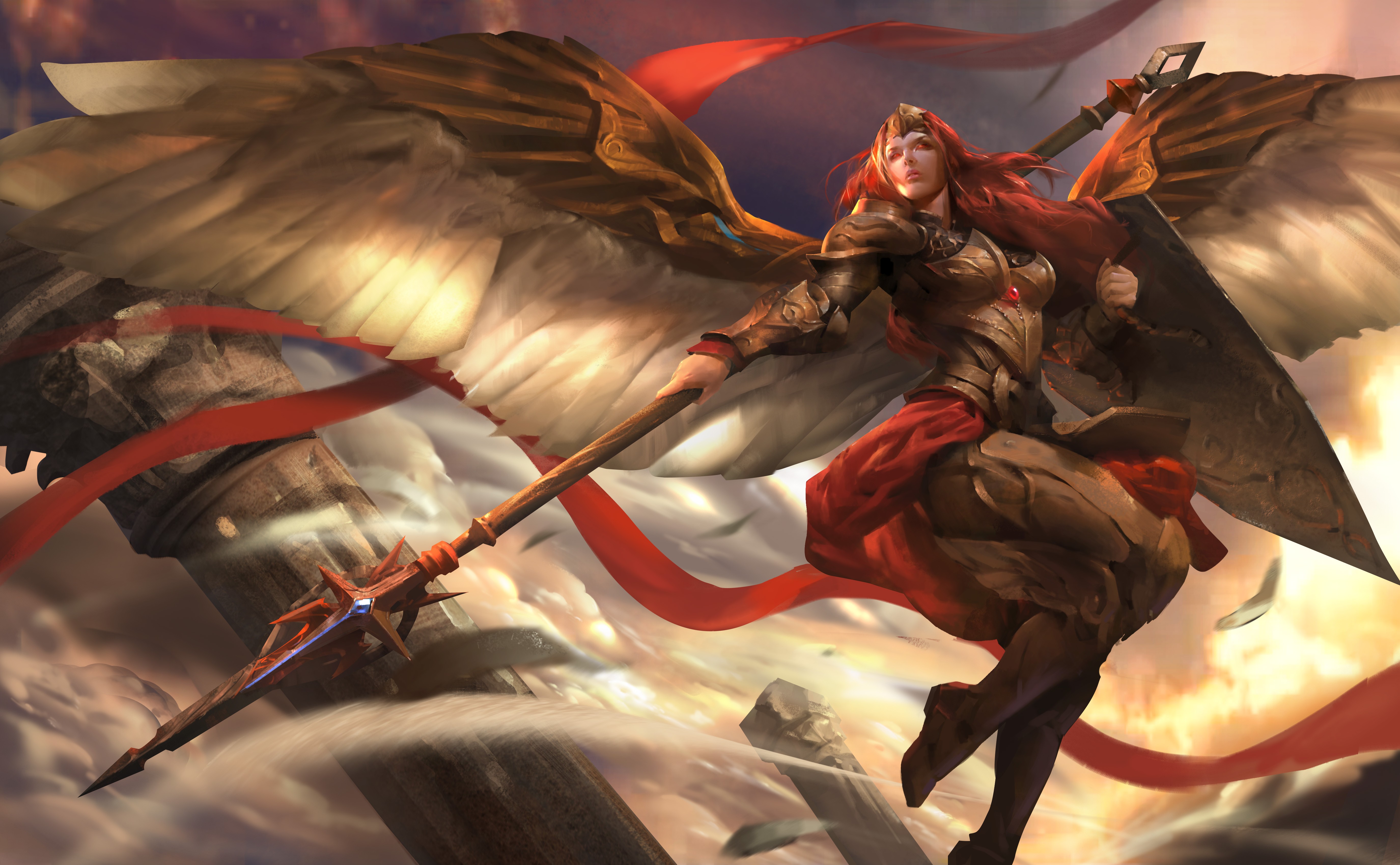 Heroes of Newerth, Video games, Fantasy art Wallpaper