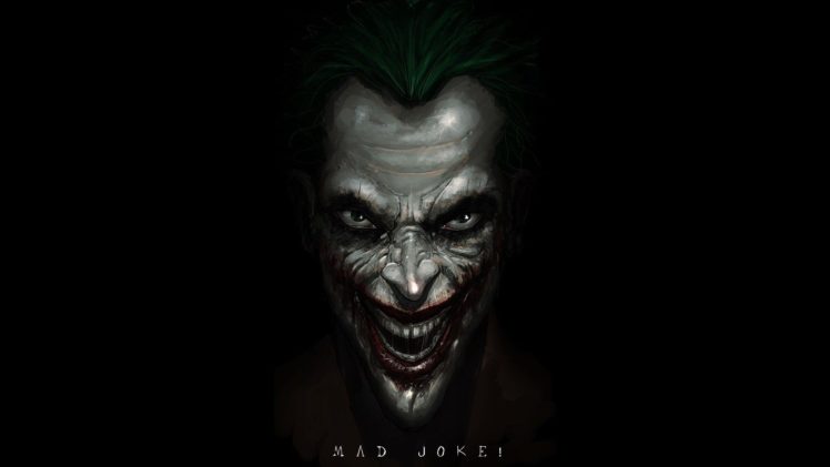Joker, Face, Batman, Comics, Smiling, Artwork, Fantasy art Wallpapers HD /  Desktop and Mobile Backgrounds