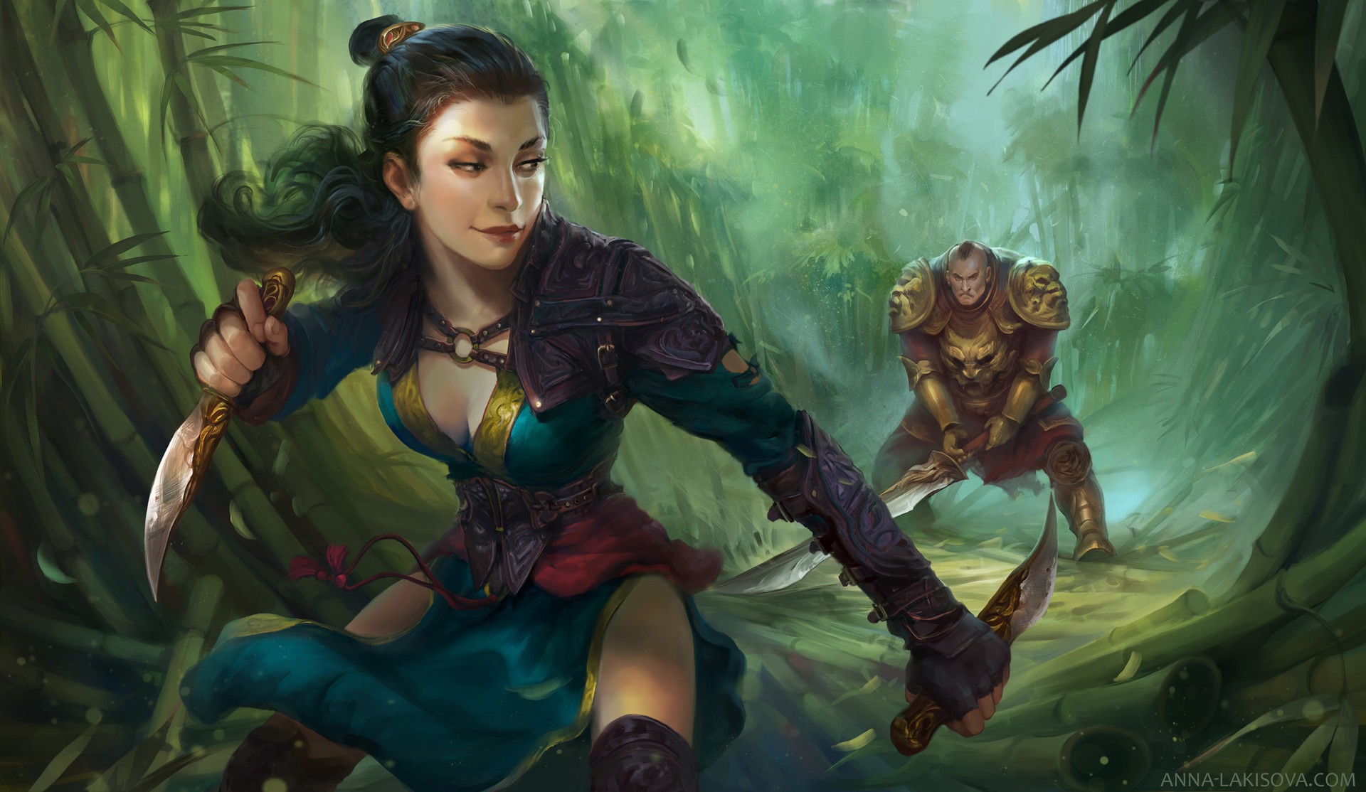 warrior, Fantasy art Wallpaper