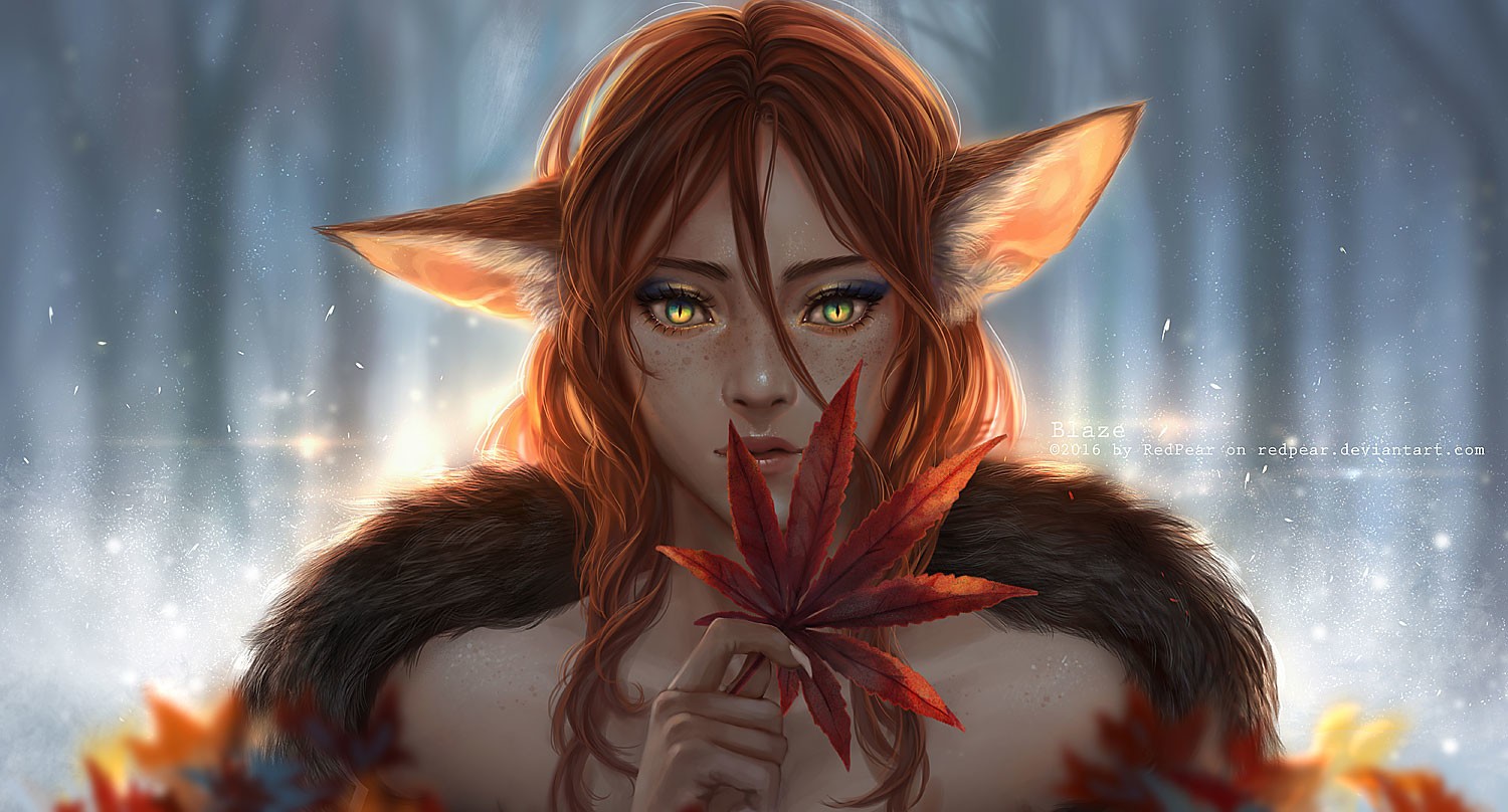 fantasy art, Fall Wallpaper