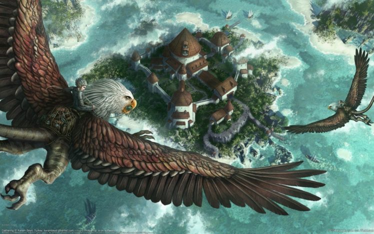 artwork, Fantasy art, Island, Pathfinder, RPG, Archeage HD Wallpaper Desktop Background