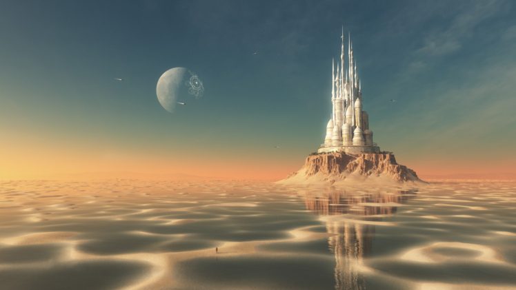 fantasy art, Science fiction HD Wallpaper Desktop Background