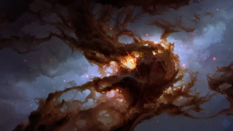 nebula, Space, Fantasy art HD Wallpaper Desktop Background
