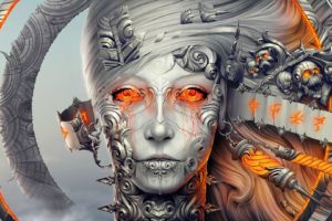 fantasy art, Androids, Planescape: Torment, Fan art, Robot, Science fiction