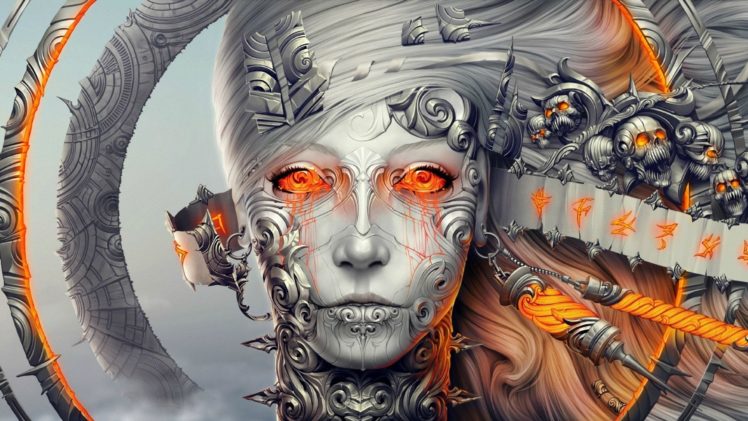 fantasy art, Androids, Planescape: Torment, Fan art, Robot, Science fiction HD Wallpaper Desktop Background