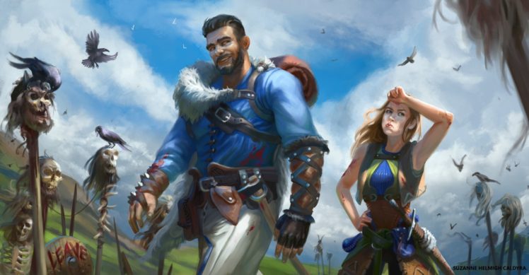 warrior, Fantasy art, Battlefields HD Wallpaper Desktop Background