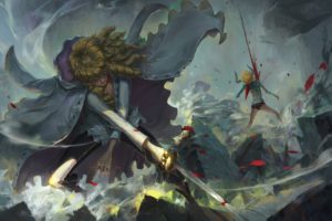 fantasy art, Sword, One Piece, Anime