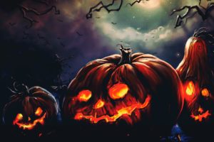 Halloween, Terror, Night, Fantasy art, Photoshop