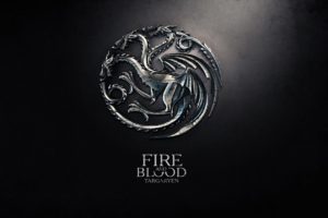 metal, Dragon, Logo, Game of Thrones, Anime, Digital art, A Song of Ice and Fire, Fire, Sigils, House Targaryen, Fire and blood, Simple background