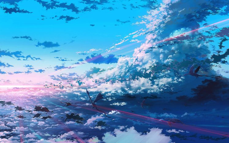 sky, Atmosphere, Dragon HD Wallpaper Desktop Background