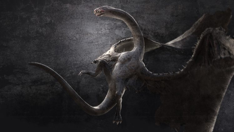 dragon, Minimalism, Black, Gray HD Wallpaper Desktop Background