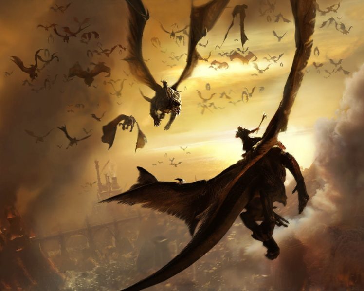 artwork, Dragon HD Wallpaper Desktop Background