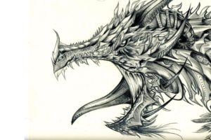 artwork, Dragon