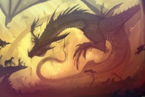artwork, Dragon