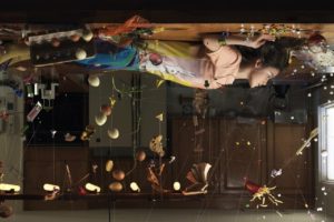 women, Upside down, Eggs, Food, Wire, Apartments