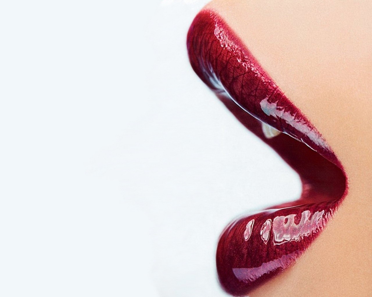 lips, Women, Red Wallpaper