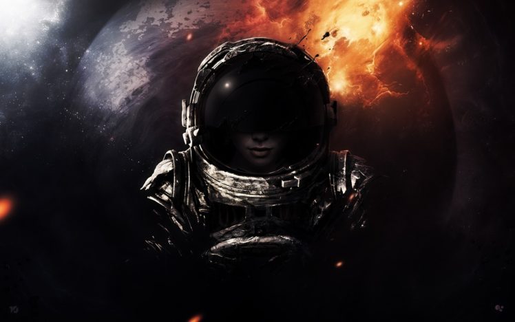 astronaut, Women HD Wallpaper Desktop Background