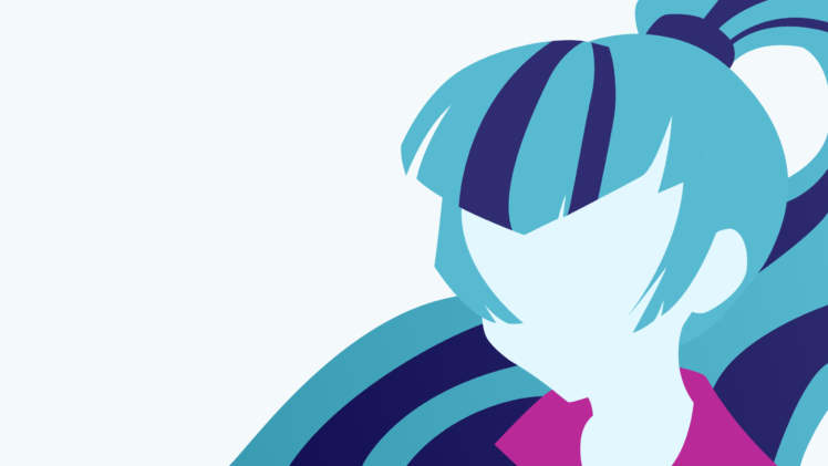 My Little Pony, Sonata Dusk, Blue, White, Pink, Women, Equestria Girls HD Wallpaper Desktop Background