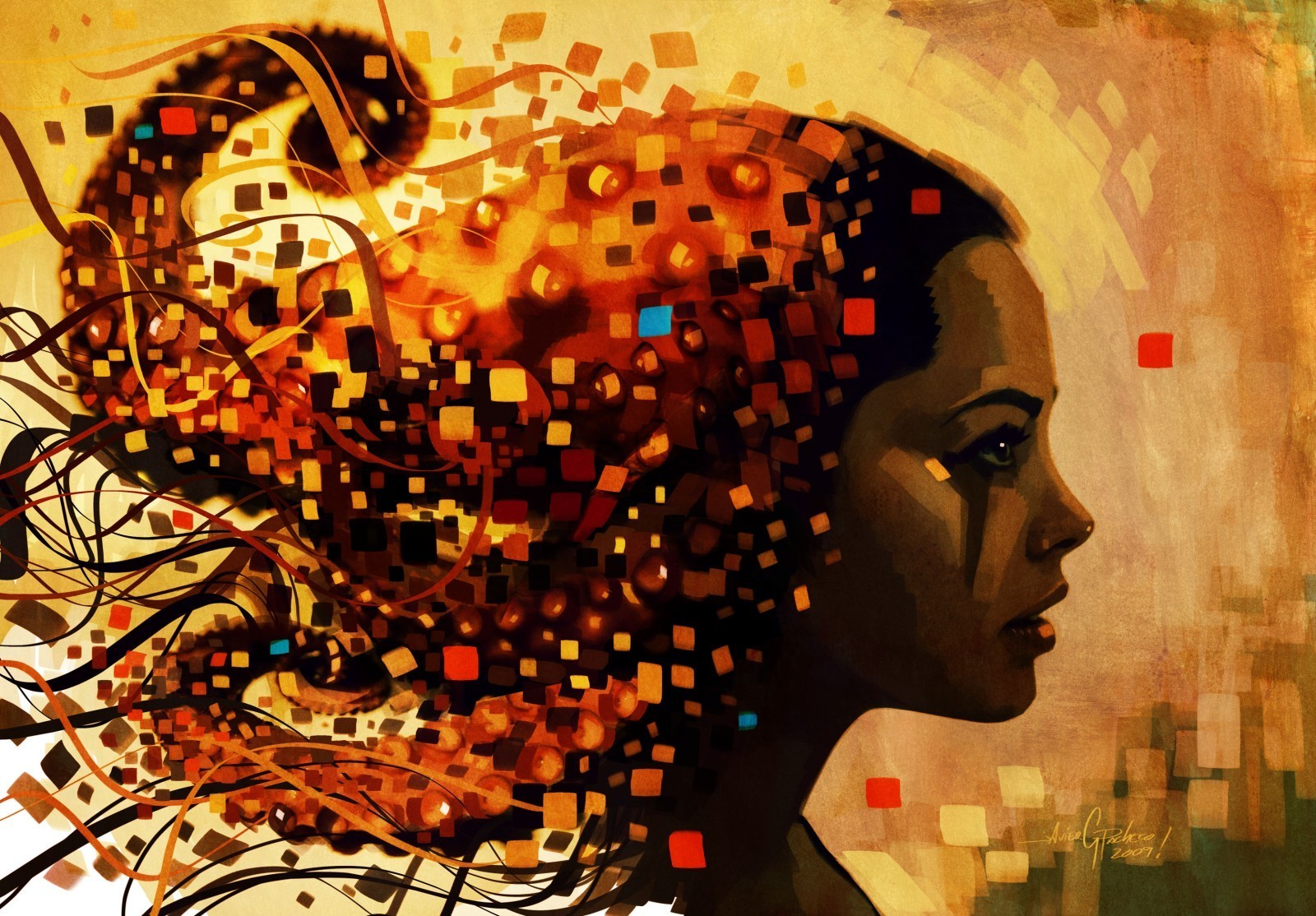 women, Artwork Wallpaper