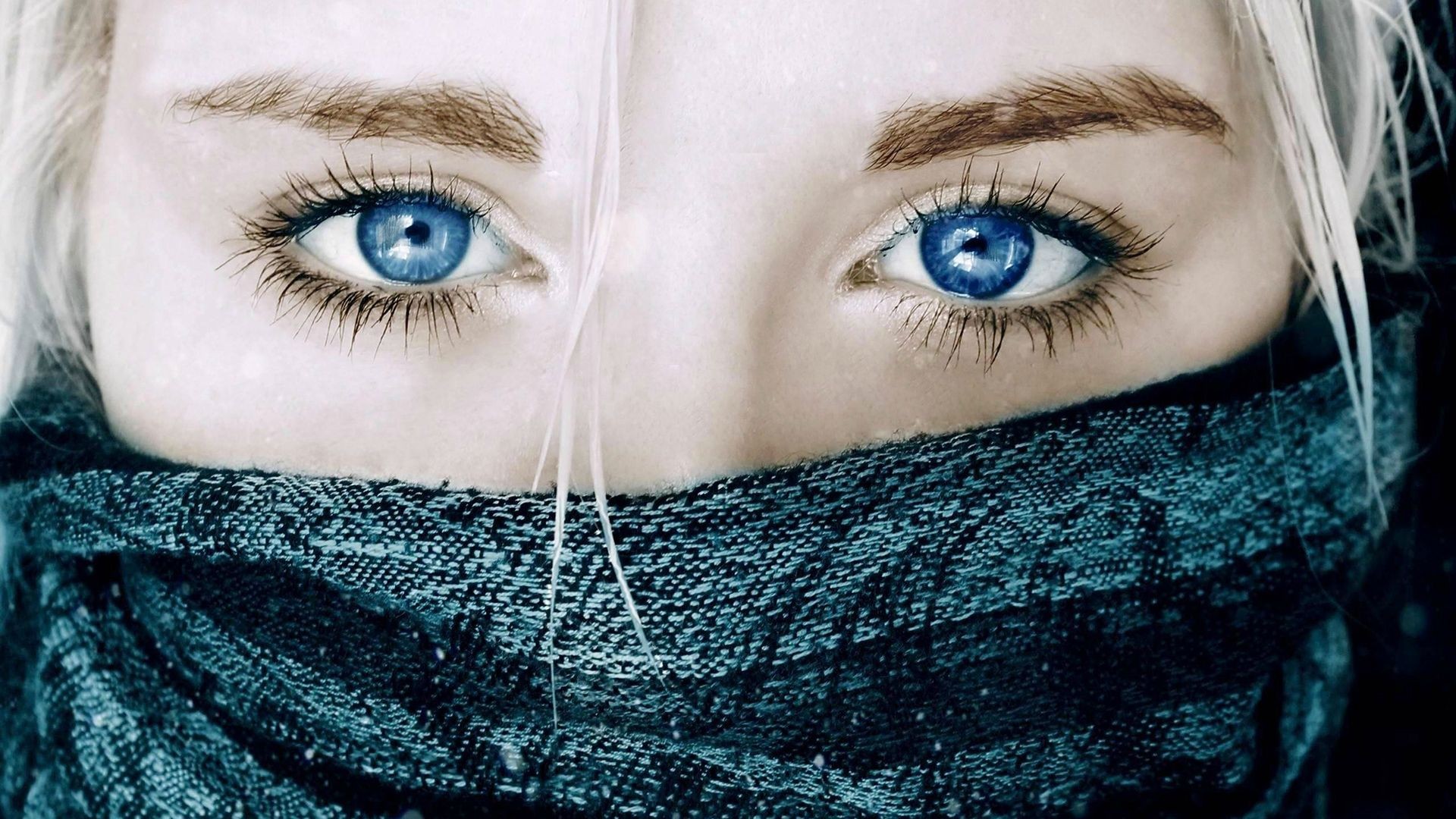 blue eyes, Women, Face Wallpaper