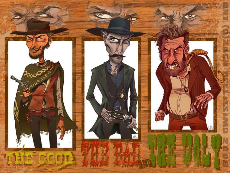 The Good, The Bad and the Ugly, Clint Eastwood, Lee Van Cleef, Eli Wallach HD Wallpaper Desktop Background
