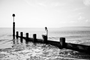 photography, Water, Beach, Sea, Monochrome, Women