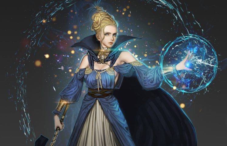 magician, Fantasy art, Women HD Wallpaper Desktop Background