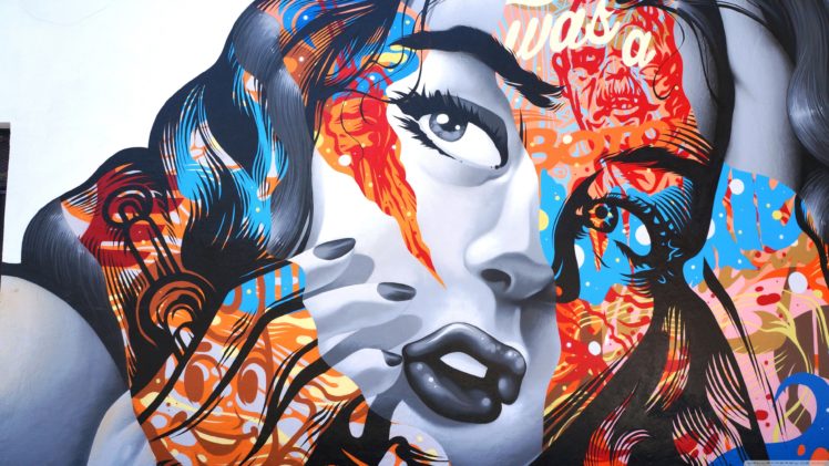 colorful, Graffiti, People, Women, BioShock Infinite HD Wallpaper Desktop Background