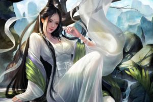 Asian, Women, Fantasy art, Artwork