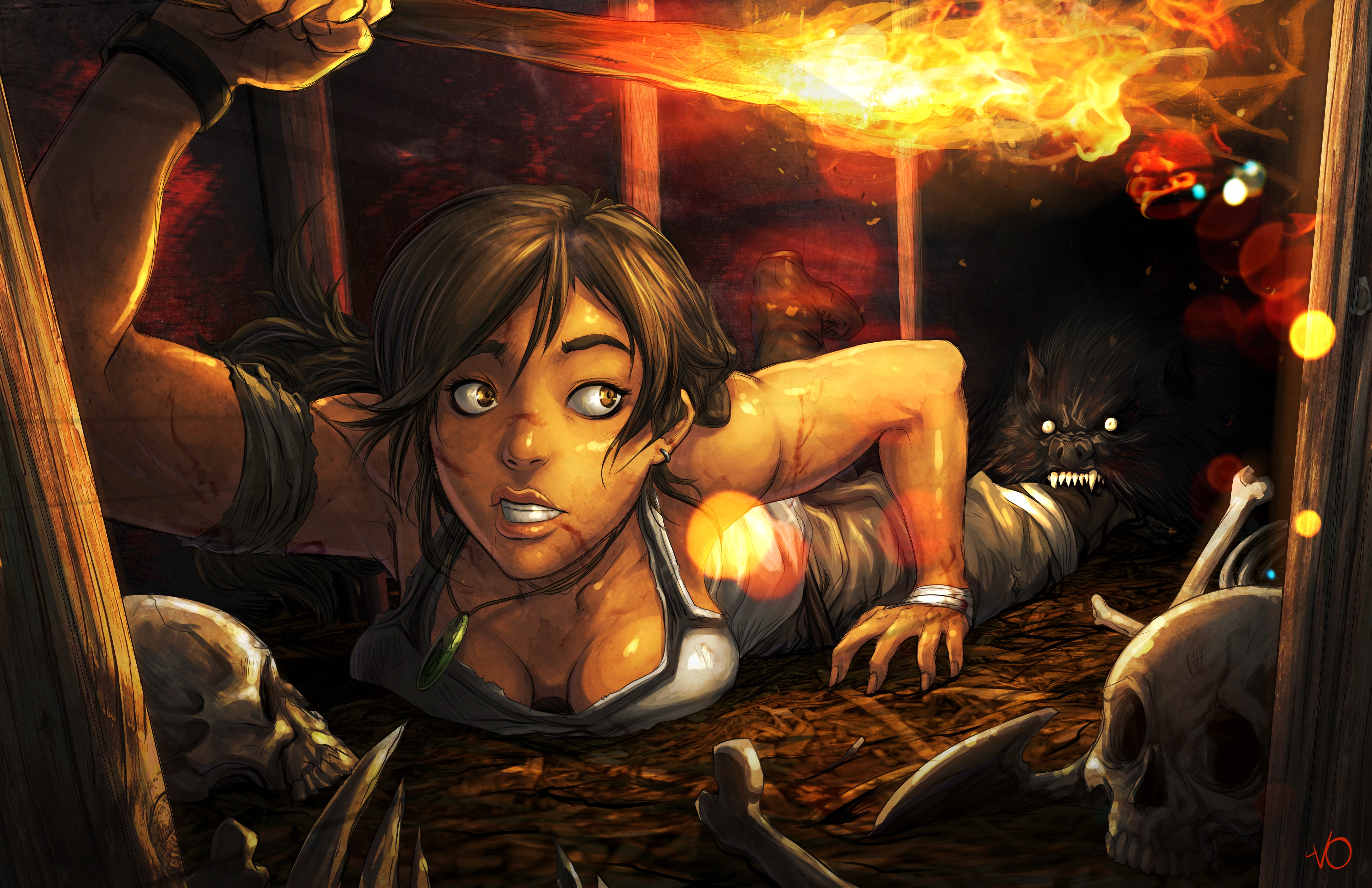 women, Lara Croft, Tomb Raider, Rise of Tomb Raider Wallpaper