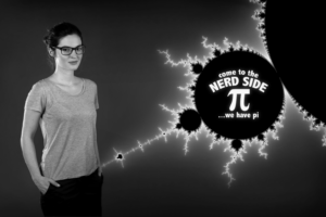 nerds, Women, Women with glasses, Actress, Mathematics, Fractal, Geek